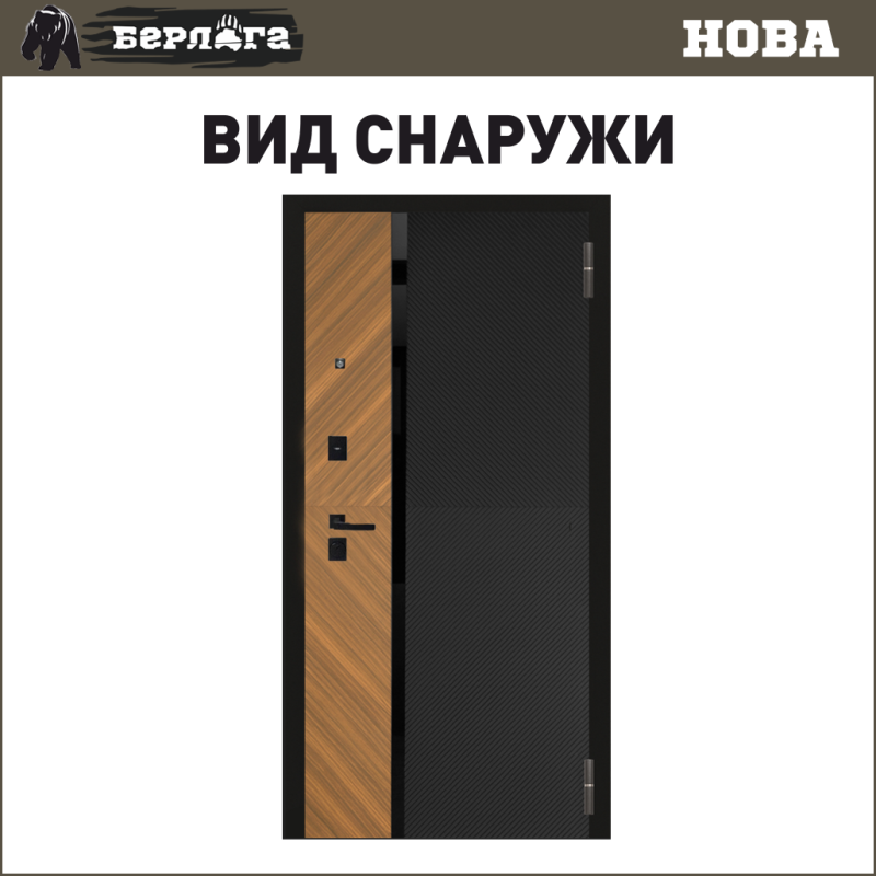 БЕРЛОГА Нова внешняя панель Фуриоса