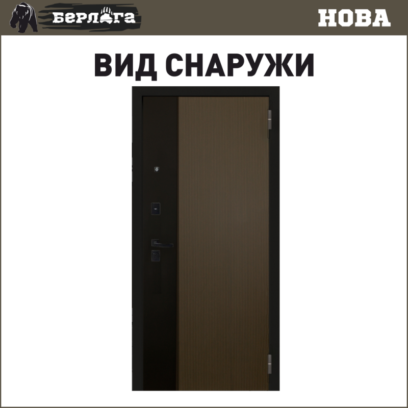 БЕРЛОГА Нова внешняя панель Рокси